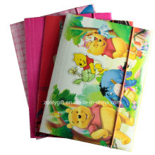 A4 Index Divider Twin Pocket Paper File Folders pour Ringbinder